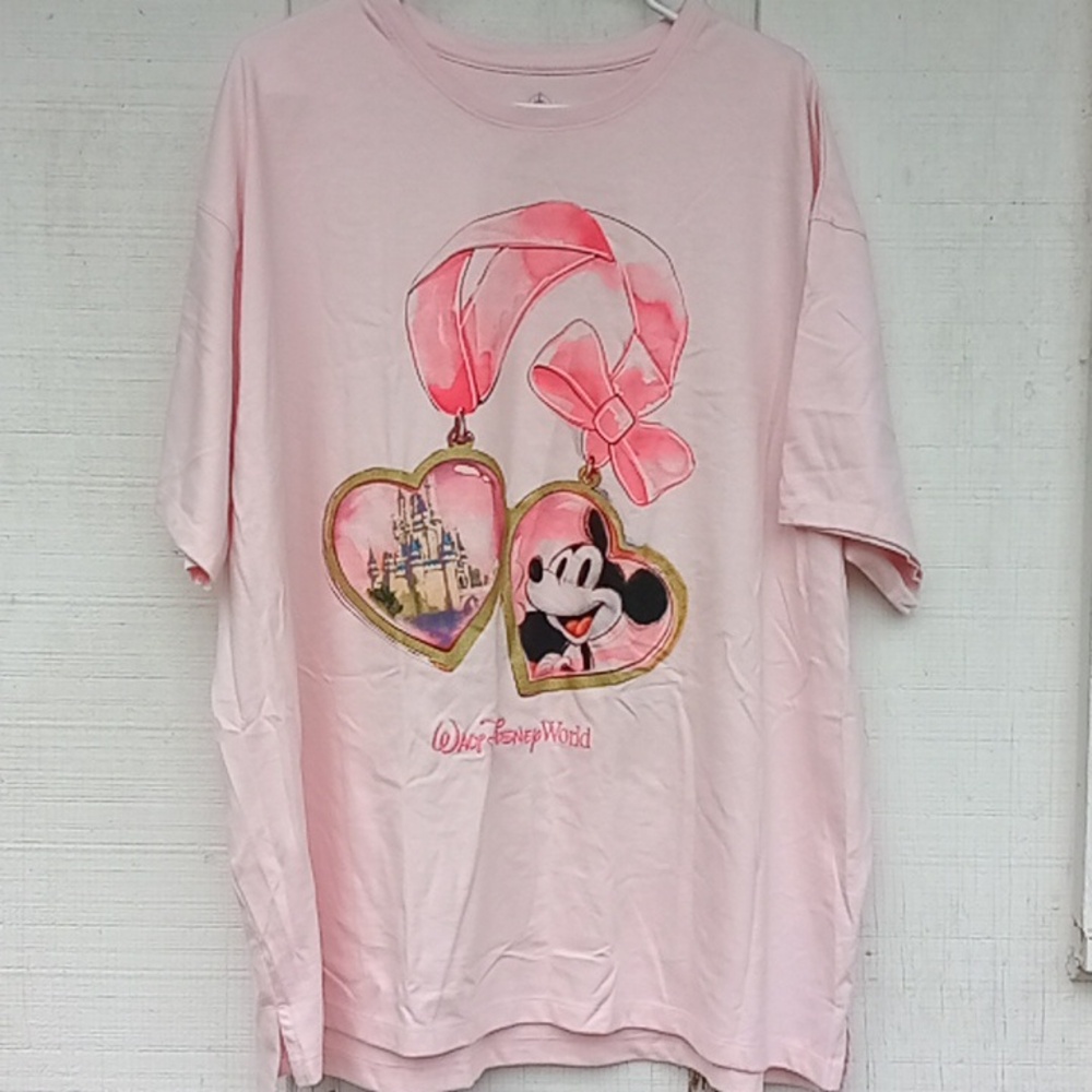 Walt Disney World Pink Cinderella Castle Shirt